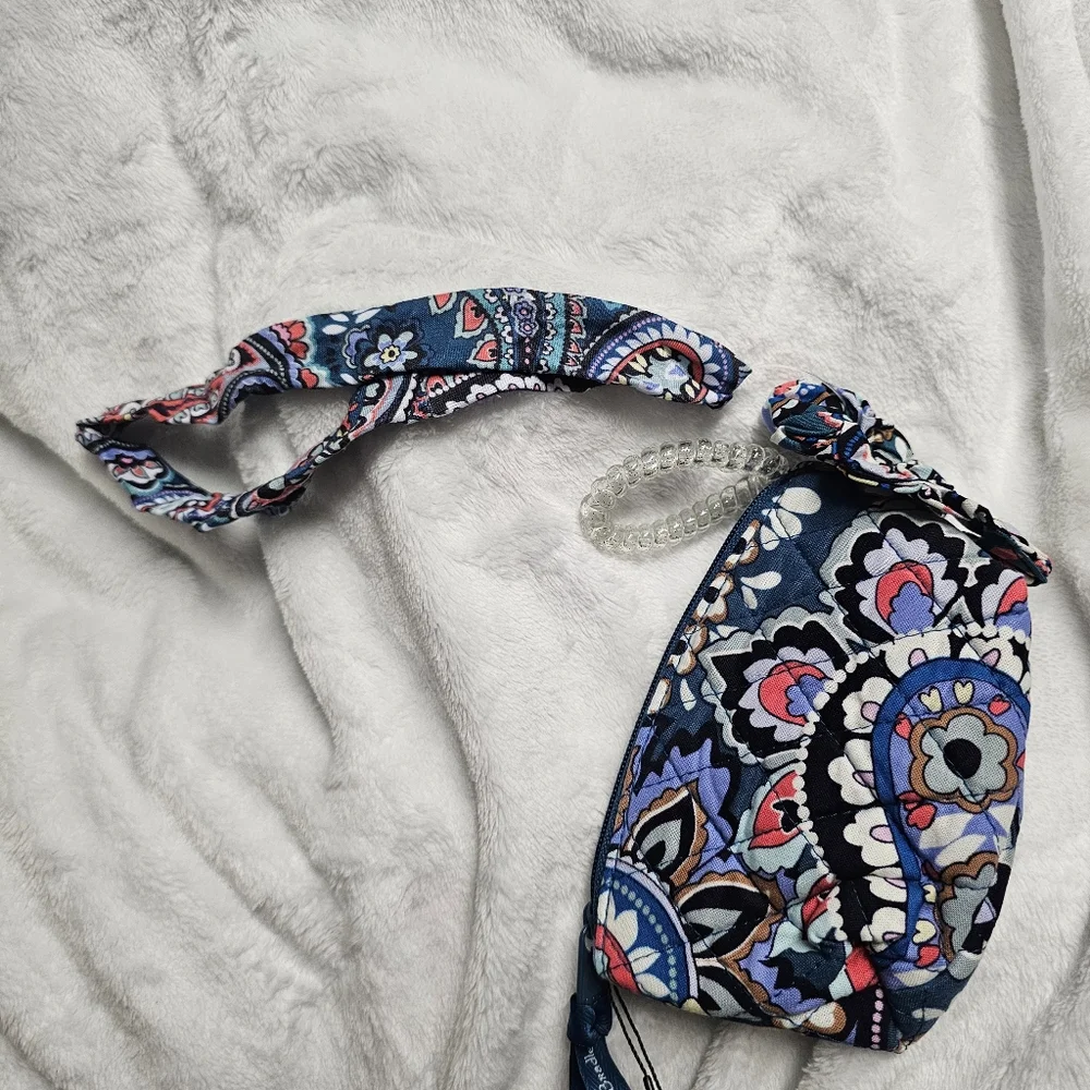 Vera Bradley Haymarket Paisley Jewel 4 Piece Hair Set Headband Scrunchie